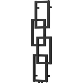 MEXEN - Grid otopný žebřík/radiátor dekorativní 1115 x 360 mm, 279 W, černá W215-1115-360-00-70
