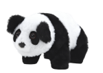 Mamido Interaktivní plyšová panda v přepravce růžová modrá