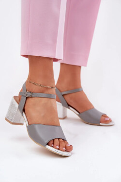Sandály na podpatku model 213012 Step in style 41
