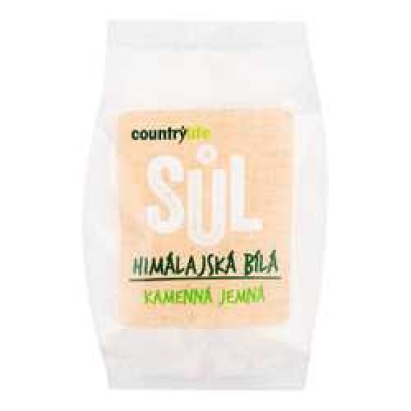 Country Life Sůl himalájská bílá jemná 500 g