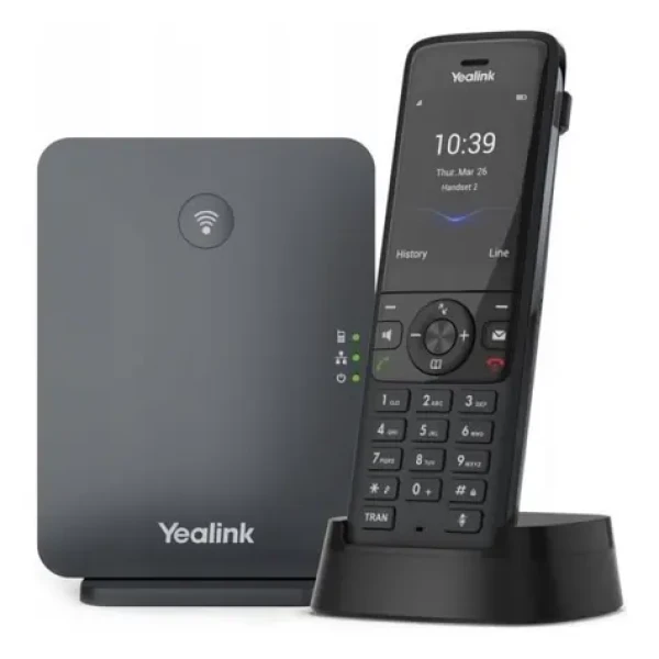 Yealink W78P SIP DECT (základna + ručka W78H) / VoIP telefon / 10x SIP / až 10 DECT ruček (W78P)