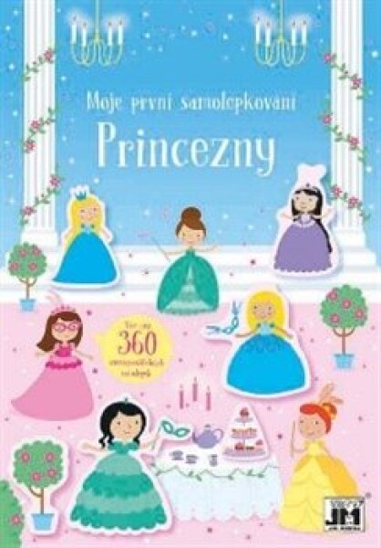 Moje první samolepkování Třpytivé princezny Kirsteen Robson