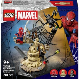 76334 LEGO® MARVEL SUPER HEROES Větší show: Spider Man vs. Sandman