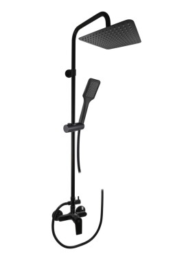 RAV Slezák - COLORADO - Sprchový systém s vodovodní baterií, Černá - matná, 100 mm CO182.0/7-04CMAT