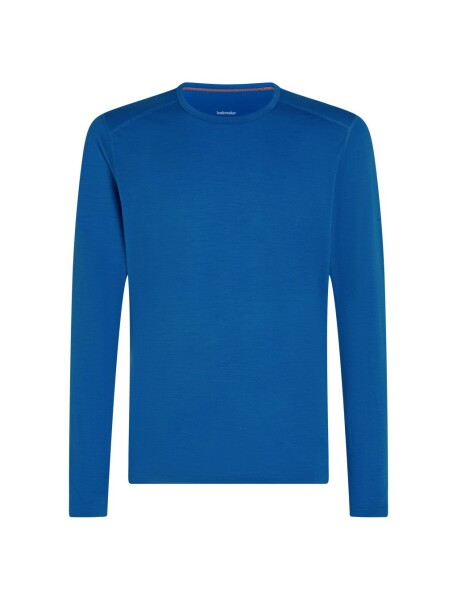 ICEBREAKER Mens 200 Oasis LS Crewe, Lazurite (vzorek) velikost: M