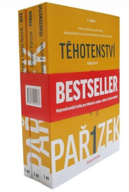Kniha těhotenství, porodu dítěti 1.-3. díl Komplet Tomáš Honzík