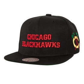 Mitchell & Ness Pánská Kšiltovka Chicago Blackhawks NHL Triple Play Snapback Blackhawks