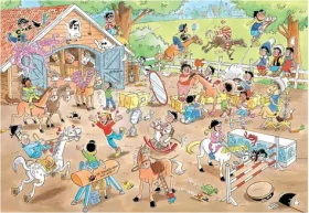 JUMBO Puzzle JvH Jezdecká škola