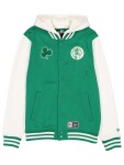 New Era Pánská bunda Boston Celtics NBA Letterman Hooded Velikost: XL