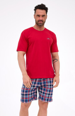 Pyžamo Cornette 326/313 Ready 4 kr/r S-2XL pánské kaštanové XL