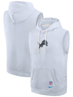 Nike Pánská mikina Detroit Lions NFL 2026 Rivalries Sideline Sleeveless Hoodie Velikost: L