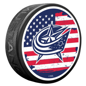 Mustang Puk Columbus Blue Jackets NHL Patriot