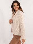 Jumper TW SW BI 25002.88P světle béžový jedna velikost