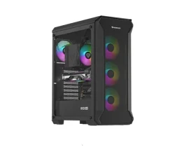 Genesis Irid 505 V2 ARGB černá / PC skříň / ATX, micro-ATX, mini-ITX / USB 2.0 / USB 3.0 (NPC-1518)