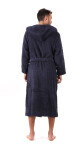 Pánský župan Athena kapucí 3116 tmavě modrá Vestis