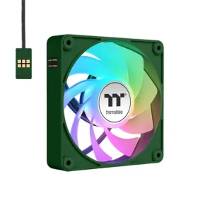Thermaltake CT120 EX Reverse ARGB Sync PC Cooling Fan zelená / Hydraulic Bearing / 120mm / 31.2dB @ 2000rpm / 4 pin /3ks (CL-F226-PL12RG-A)