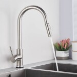 REA - Uzávěr s perlátorem pro kuchyňskou baterii Fresh Brush Steel REA-B9099