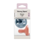 Tommee Tippee Silikonový Dudlík Breast-like 6-18m, 2 ks (433628)