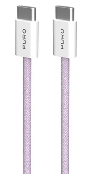 Puro Fabrik FABK4 coraltastic / Kabel USB-C na USB-C / 60 W / 1,5 m