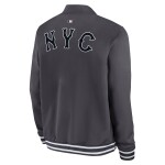Nike Pánská bunda New York Mets MLB City Connect 2026 Authentic Dugout Bomber - Antracitová Velikost: S
