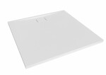 Sprchová vanička čtvercová SAT Vision 90x90 cm litý mramor SATSVVI90QB SATSVVI90QB