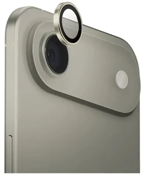 UNIQ Optix Apple iPhone Air zlatá / Ochranné sklo na čočku fotoaparátu / Hliníkové / S aplikátorem