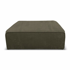 FRONTI Taburet FIRE - olivový - manšestr - LINCOLN 37