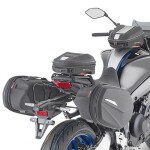 Te2156 podpěry bočních brašen Yamaha MT-09/MT-09 SP (21-23), černé pro systém Easylock