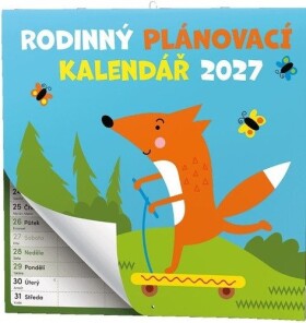 Nástěnný kalendář Rodinný plánovací kalendář