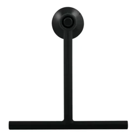 Spirella TIM sprchová stěrka s přísavkou černá / plast / 22 cm (7610583205124)