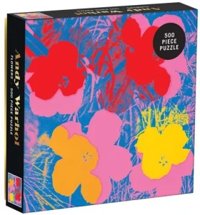 GALISON Čtvercové puzzle Květiny