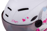 Etape dětská lyžařská přilba RIDER PRO, bílá mat (technologie In-mold, velikost S (53-55cm))