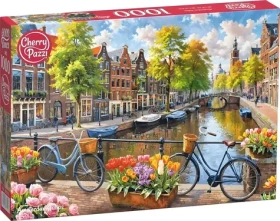 CHERRY PAZZI Puzzle Amsterdamské tulipány