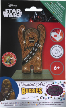Postavička Crystal Art - Chewbacca - EPEE