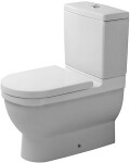 DURAVIT - Starck 3 WC kombi mísa, s WonderGliss, bílá 01280900001