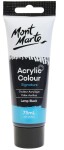 Mont Marte akrylová barva 75 ml černá Lamp Black