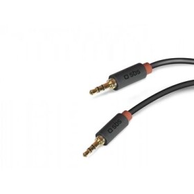 SBS AUX kabel 3.5mm Jack 1.5 m černá (8018417203091)