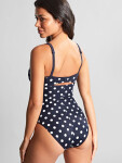 Jednodílné plavky Swimwear Anya Riva Spot Balconnet Swimsuit navy/vanilla SW1450 90JJ