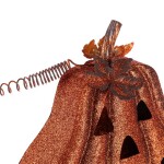 Kovová lucerna DÝNĚ HALLOWEEN 28 cm