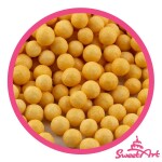 SweetArt cukrové perly zlatožluté matné 5 mm (80 g)