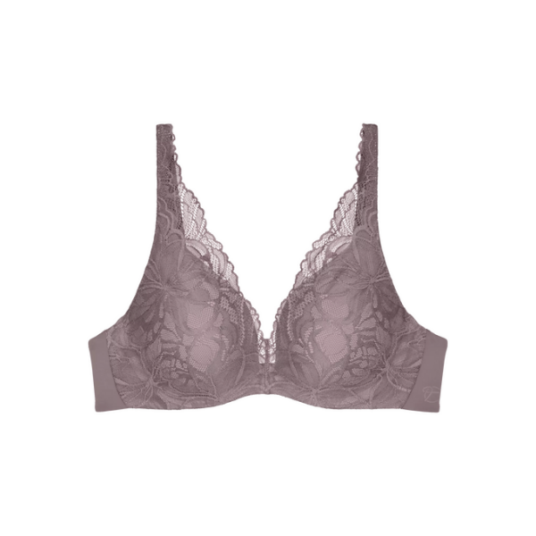 Dámská podprsenka Body Make-Up Illusion Lace WP - Triumph coffee sugar (3091) 075D