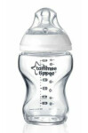 Tommee Tippee Kojenecká láhev C2N 250ml skleněná / od 0 měsíců (422438TT)