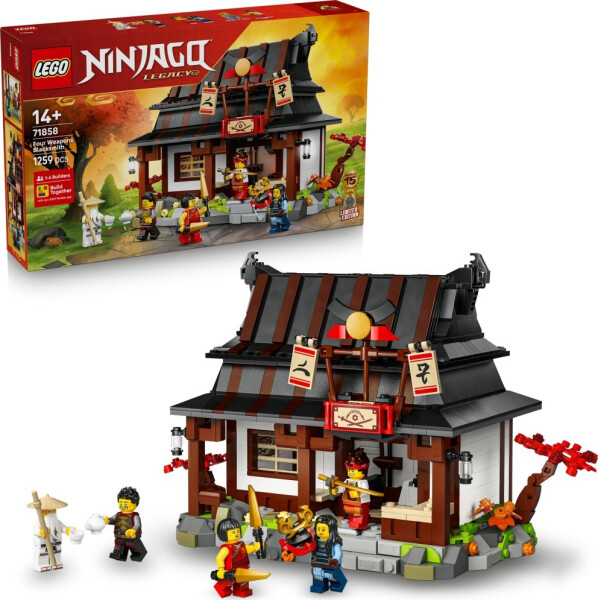 LEGO® NINJAGO® 71858 Kovárna Čtyři zbraně: 15 let NINJAGO - LEGO® NINJAGO®