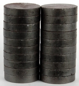 Magnety kulaté 25 mm/20ks - černé