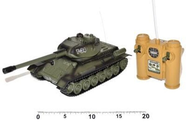 Tank T-34 RC na dálkové ovládání 35 cm,