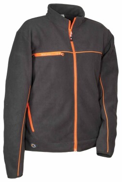 Pracovní mikina COFRA ASYMA Barva: Antracitová/ Oranžová, Velikost: 2XL (CAASYMA_04_XXL)