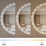 Tutumi - Zrcadlo LED 60cm YH-3561 HOM-01503