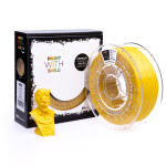 PET-G filament Yellow 1,75 mm Print With Smile 1kg