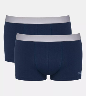 Pánské boxerky GO ABC 2.0 Hipster 2P - BLUE - modré 00RA - SLOGGI BLUE XS