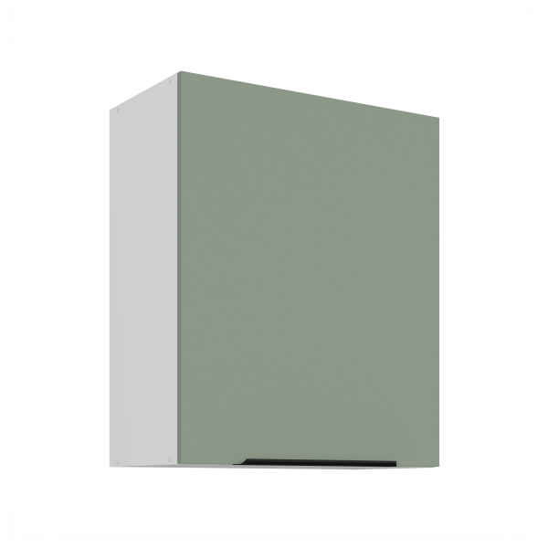 Horní skříňka Aria 60 G-72 1F Barva korpusu: Bílá, Barva dvířek: SA - Aquamarine AFM